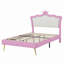 Cadre de lit princesse avec lumières DEL-750310626