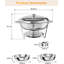 The Party Aisle Stainless Steel Tray