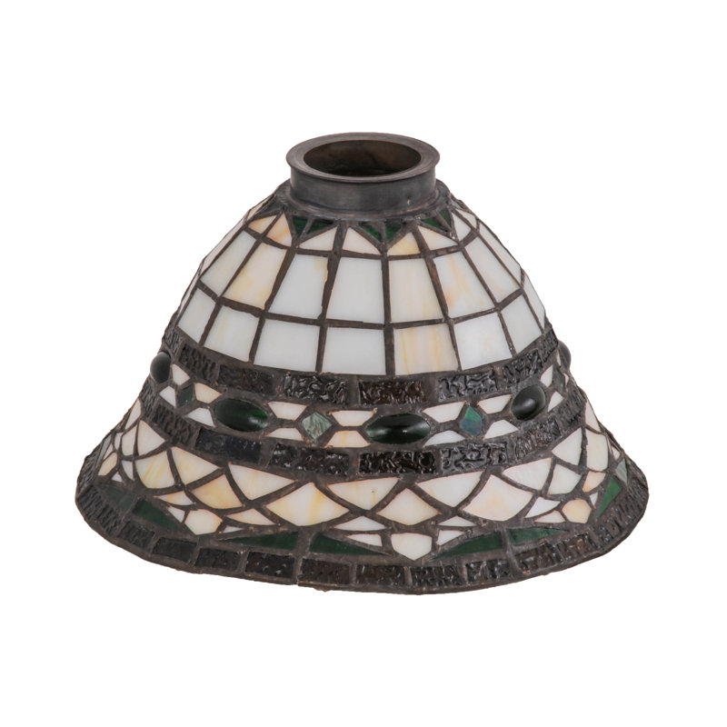 Meyda Tiffany & Stained Glass 6'' H x 8'' W Glass Bell Lamp Shade