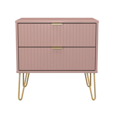 Beranda 58cm W Manufactured Wood Bedside Table