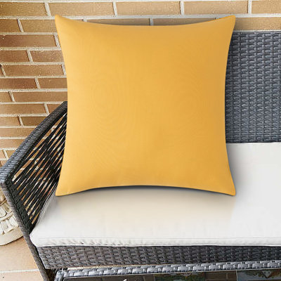 Outdoor Water Proof Pillow Cover Modern Solid Color Cushion Pillow Backrest Pillow Cover