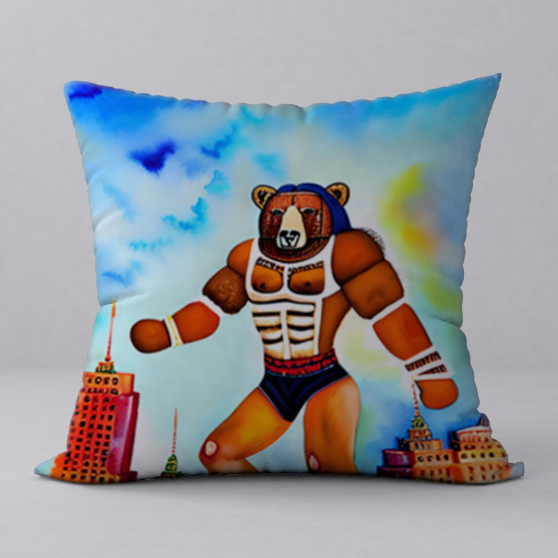Reversible Throw Pillow