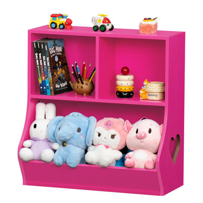 Bibliothèque et organisateur de rangement pour tout-petits, armoire et bibliothèque pour enfants, étagère à livres en bois pour enfants, salle de jeux, chambre de bébé, chambre de bébé