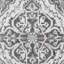 Tapis oriental gris en polypropylène tissé à la main Raghdah-1401702791