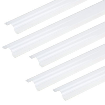 Self Adhesive LED Strip Light Diffuser 5-Pack