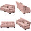 Causeuse rembourrée en chenille avec accoudoirs arrondis Nimbus Cloud Couch-685632846-685632848-685632843