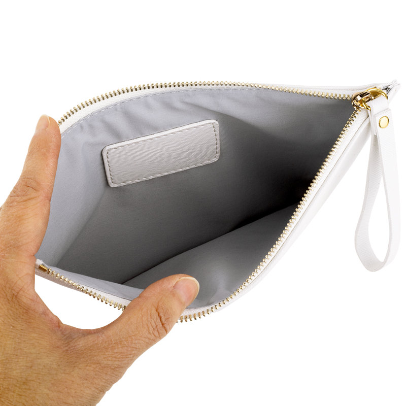 Organisateur de maquillage Vegan, Blanc