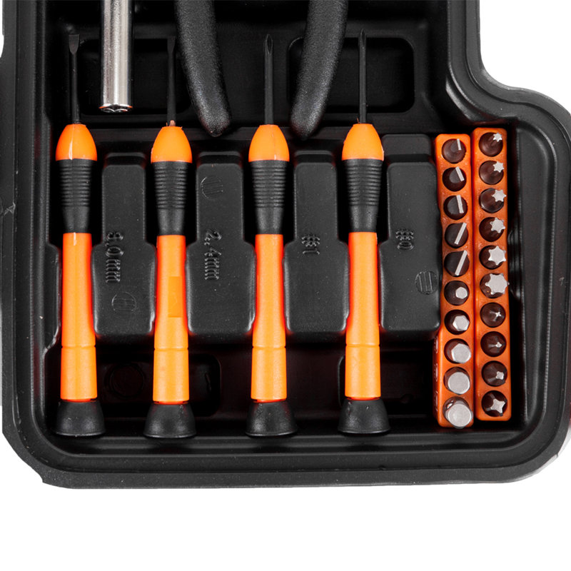 Trousse à outils 12,52 po, Orange
