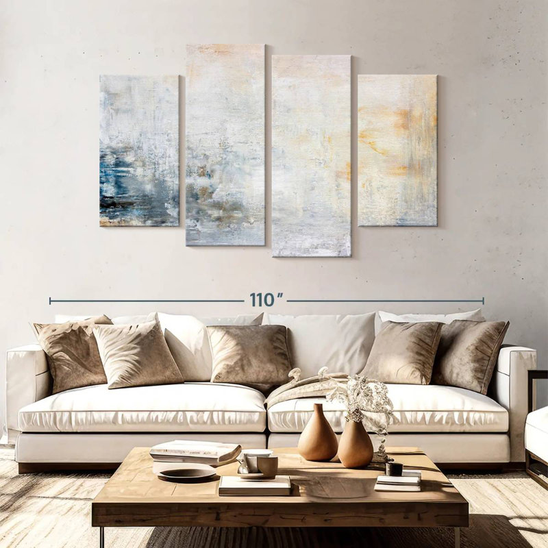 Avery Whitewash, 54" H x 84" W
