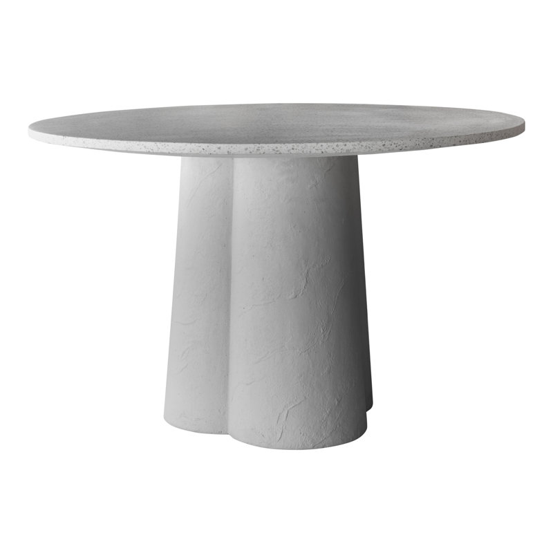 Table de salle à manger Hoa, Gris