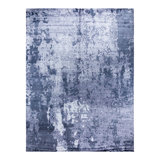 Overdyed One-of-a-Kind Rectangle 9'1" X 12'2" Hand Knotted Area Rug