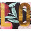 Polyester 43 x 29 po à 2 côtés love floral drapeau maison
