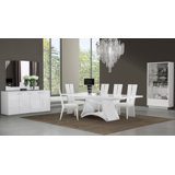 6 - Person Pedestal Dining Set