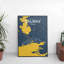 Galway City Map - No Frame Print-1911723019