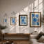 Celestial Forms Geometric - Framed Print-1538407609-1538407614