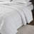 White Brushed Essential King Blanket