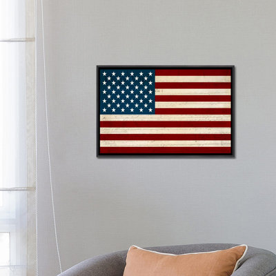 " USA Flag (U.S. Constitution Background) " by 5by5Collective