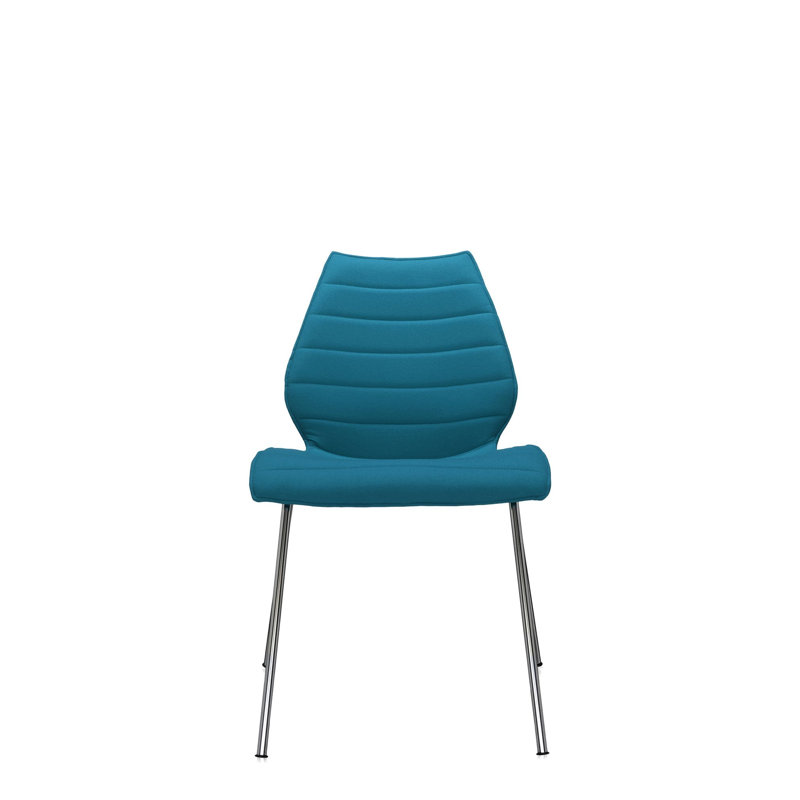 Chaise Maui Soft Trevira, Trevira vert outremer