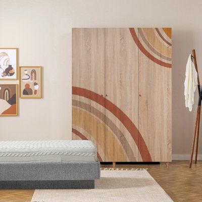 Berend 3 Door Wardrobe