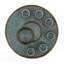 Danbury Glass Patchwork Round-574420525
