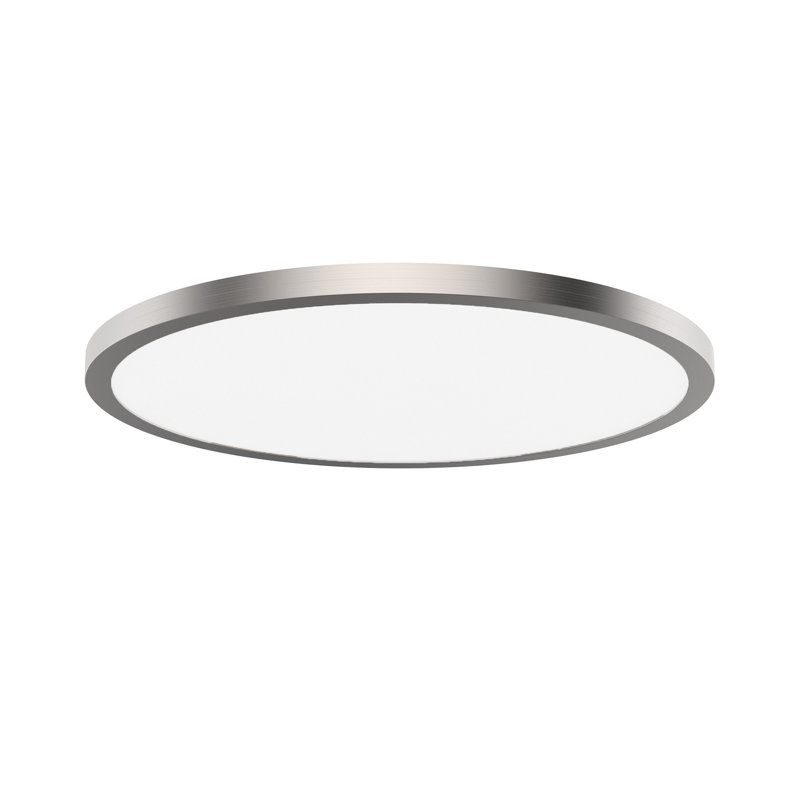 Round Dimmable LED 5-CCT Selectable Flush Mount, 2700K/3000K/3500K/4000K/5000K, Bronze