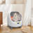 Self Cleaning Cat Litter Box, App Control, With Smart Odor Control System