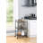 Minimalist Style 3 Tier Utility Rolling Shelf Cart-87910544