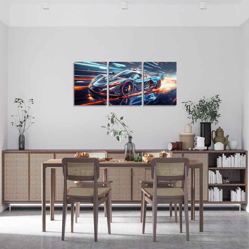 3 Piece Wrapped Canvas Print