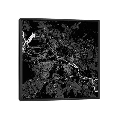 " Berlin Urban Map (Black) " by Urbanmap
