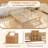 Wooden Platform Bed Frame 14" With Rubber Wood Legs Under-bed Storage-323287371-323287364