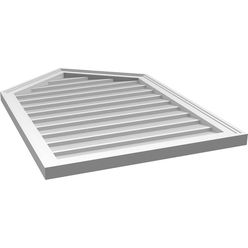 Ventilateur à pignon en uréthane non-fonctionnel Signature, H 38 po x l 26 po x P 1,5 po