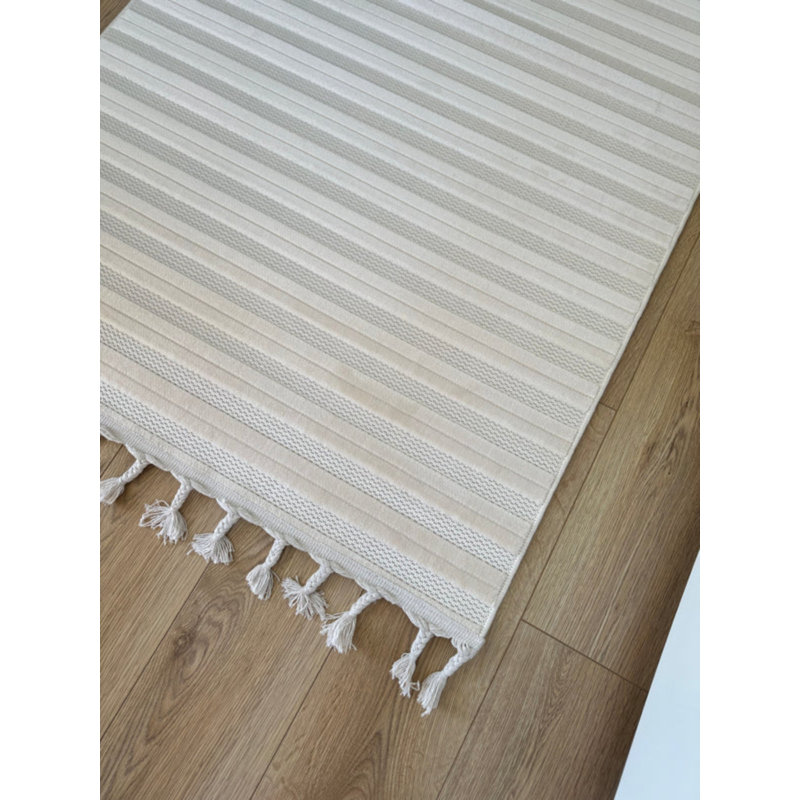 Stig Chenille Indoor / Outdoor Rug, Rectangle 6'6" x 7'3"
