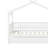 Wooden House Bed With Trundle, Bunk Bed With Roof-1394926855-1394926854