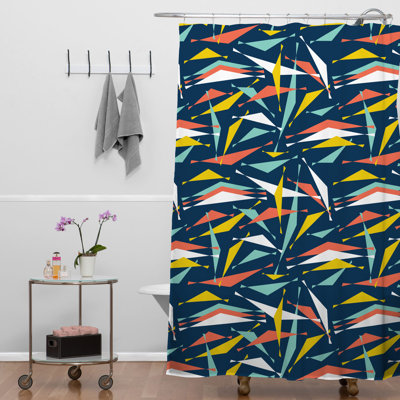 Barend Geometric Shower Curtain
