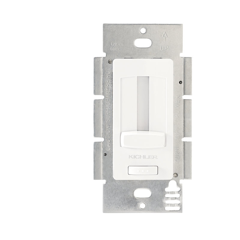 Tamper Resistant Slide Single Pole Dimmer, 60W, 12V