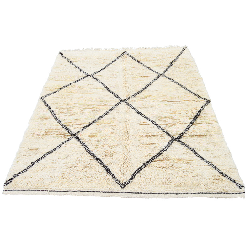 One-of-a-Kind Rectangle 5'5" X 6'6" Hand Loomed Area Rug
