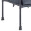 Fauteuil d'appoint en velours gris, mousse D20, 35 po Largeur de l'emballage, coussin de dossier confortable en mousse à mémoire de forme, 27,22 lb Poids