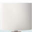 Lampe de table Levon en métal beige, résine et abat-jour ivoire, H 16,25 po x l 9,36 po x P 9,36 po