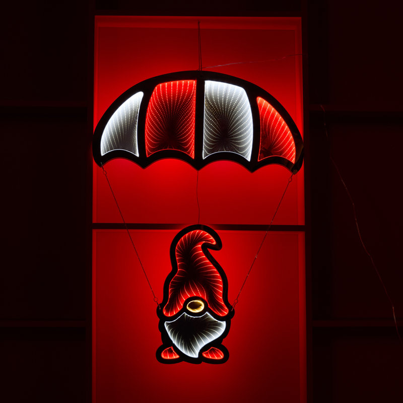 Gnome Parachute Kamili Light Display 33.5"H