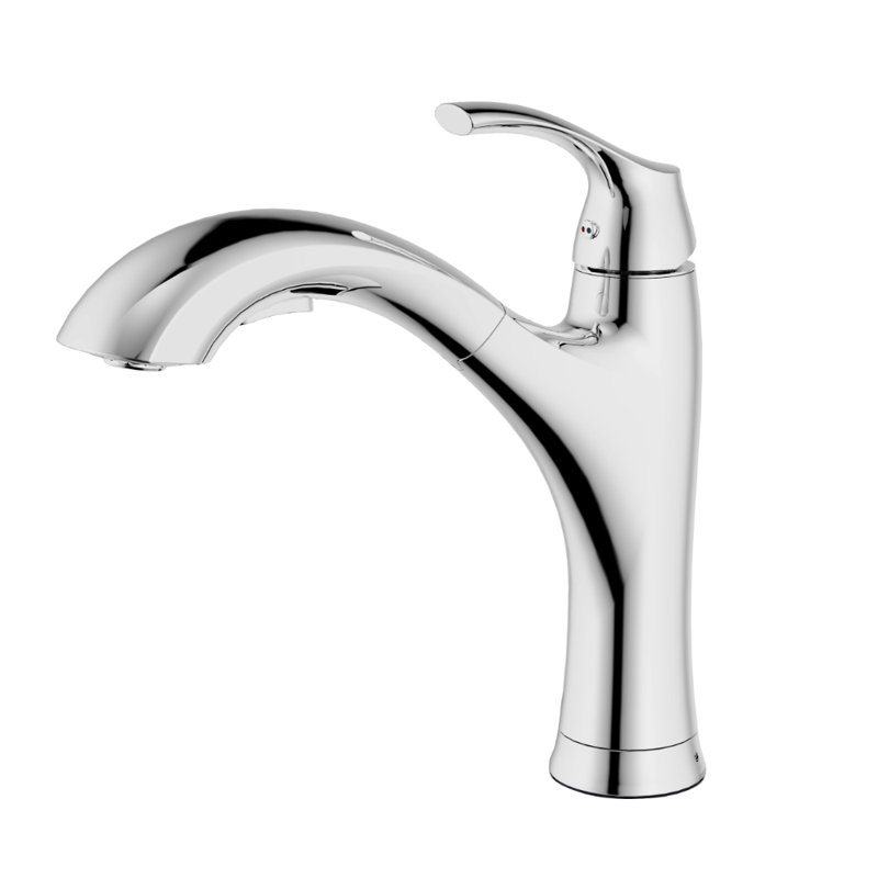 Allora USA Pull Out Kitchen Faucet, Chrome