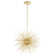 Cicely 6 - Light Dimmable Sputnik Sphere Chandelier