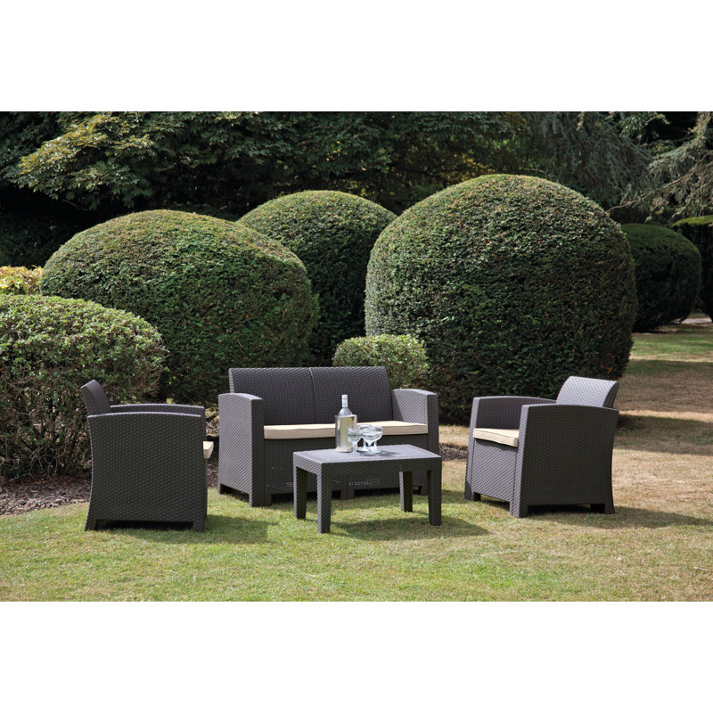 Aines 4 Seater Sofa Set