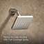 Garniture de bain et douche avec pomme de douche et poignée levier Honesty Rite-Temp-95261530