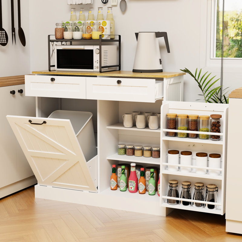 Armoire de rangement blanche avec 2 tiroirs, 1 tablette inclinable et tablettes - look moderne pour espace de porte de rangement