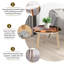 Ensemble de 2 tables basses gigognes Triangle