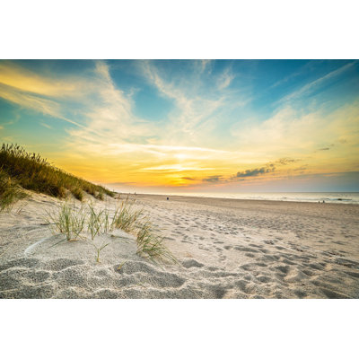 Beach In Northern Poland - Wrapped Canvas Print