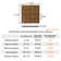 12'' x 12'' Wood Interlocking Deck Tile(Set of 10)
