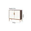 Armoire de véranda moderne grande capacité simple