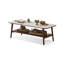 Table basse rectangulaire en bois massif blanc et noyer blanc-1934902241
