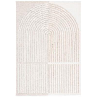 Felechia Hand Tufted Performance Abstract Rug